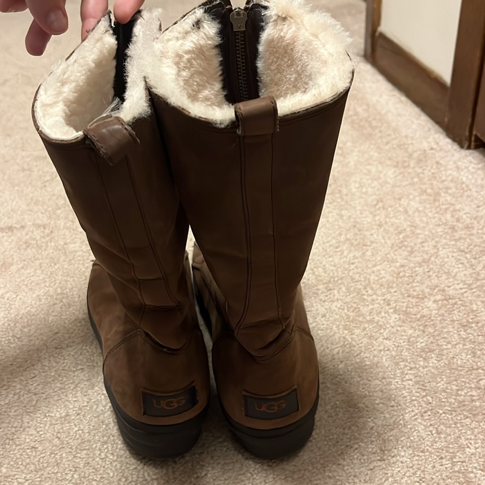 Leather UGG boots!!